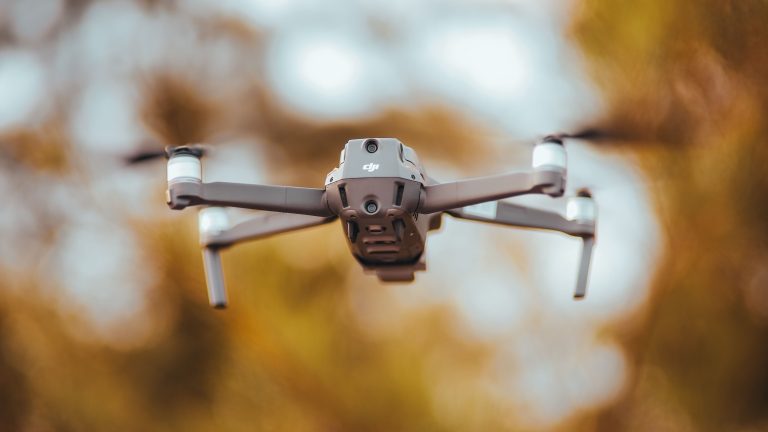 DJI Mavic 4 Pro camera drone in flight, the model shot down over Athens, Alabama