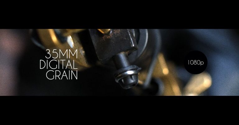 Free 35mm digital grain overlay from Grainzilla, 1080p